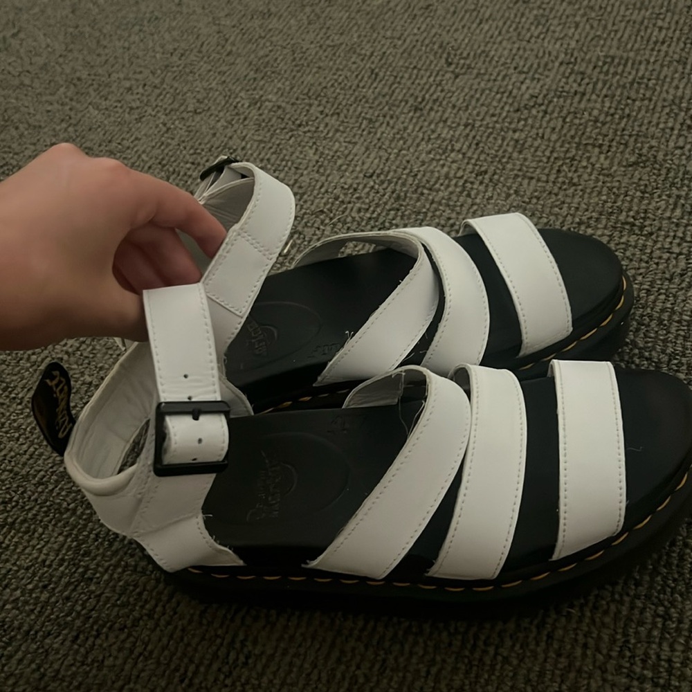 Dr Marten Platform Sandals in a size 8